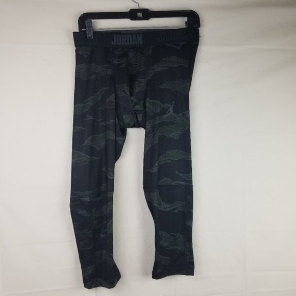 Nike Other - Nike Jordan Dri Fit Boys Sz XL  3/4 Tights Base Layer Camo Pants Jumpman
